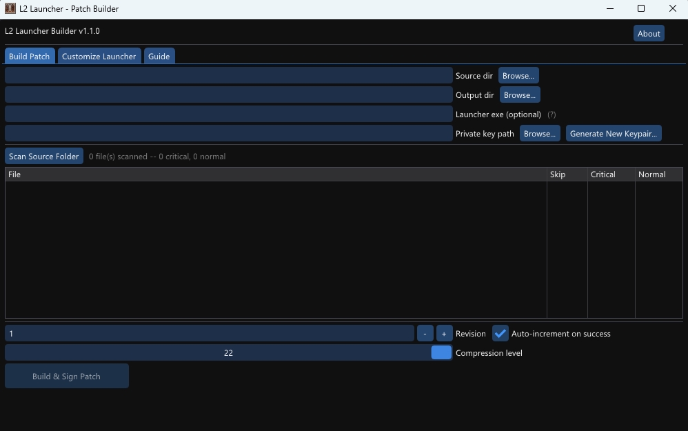 L2 Launcher Builder preview